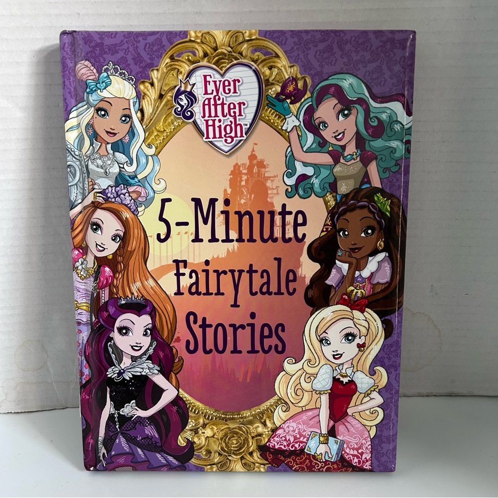 Ever After High 5-Minute Fairytale Stories Book HARDCOVER